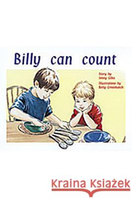 Billy Can Count: Individual Student Edition Yellow (Levels 6-8) Rigby 9780763560041 Rigby - książka