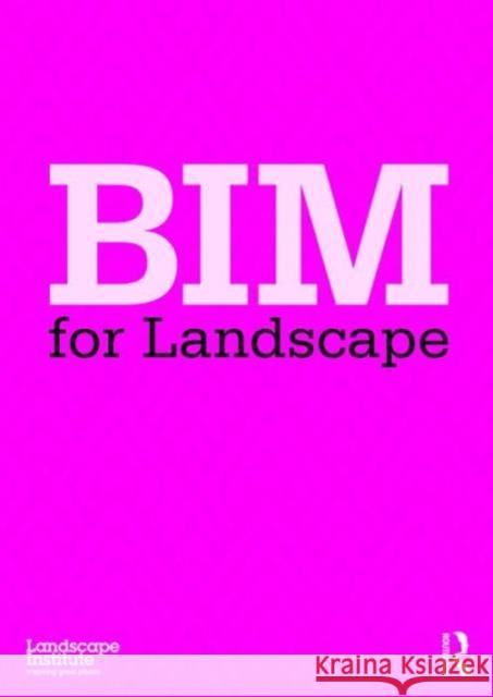 Bim for Landscape  9781138796683 Routledge - książka