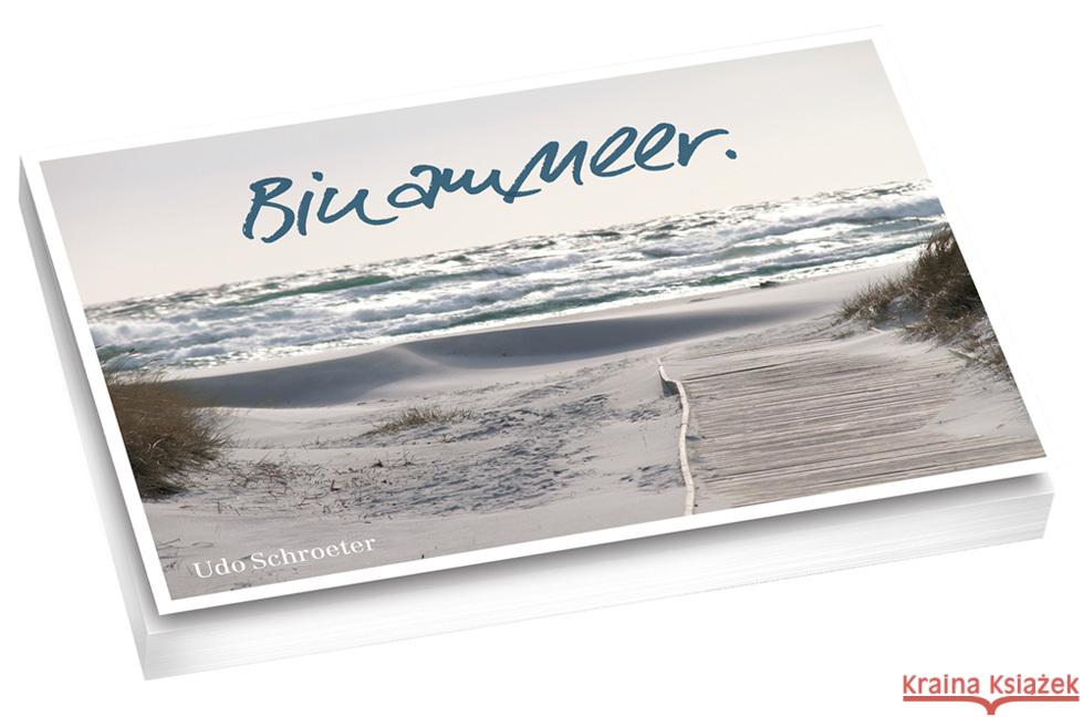 Bin am Meer : Postkartenbuch mit 20 verschiedenen Motiven Schroeter, Udo 4250454729248 adeo - książka