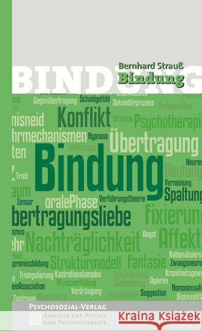 Bindung Strauß, Bernhard 9783837922776 Psychosozial-Verlag - książka