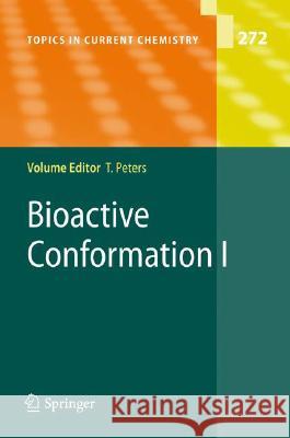 Bioactive Conformation I  9783540490777 SPRINGER-VERLAG BERLIN AND HEIDELBERG GMBH &  - książka