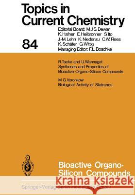 Bioactive Organo-Silicon Compounds  9783662154366 Springer - książka