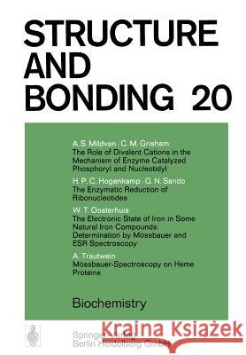 Biochemistry  9783662155448 Springer - książka