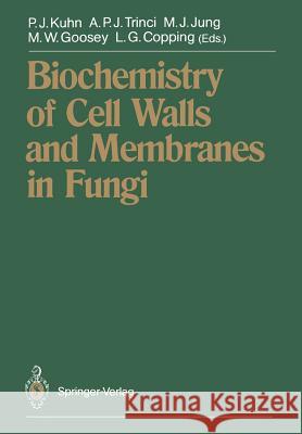 Biochemistry of Cell Walls and Membranes in Fungi Paul J. Kuhn Anthony P. J. Trinci Michel J. Jung 9783642742170 Springer - książka