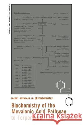 Biochemistry of the Mevalonic Acid Pathway to Terpenoids G. H. Neil Towers Helen A. Stafford 9781468487916 Springer - książka