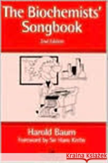 Biochemists' Song Book Harold Baum Baum Baum 9780748404162 CRC - książka