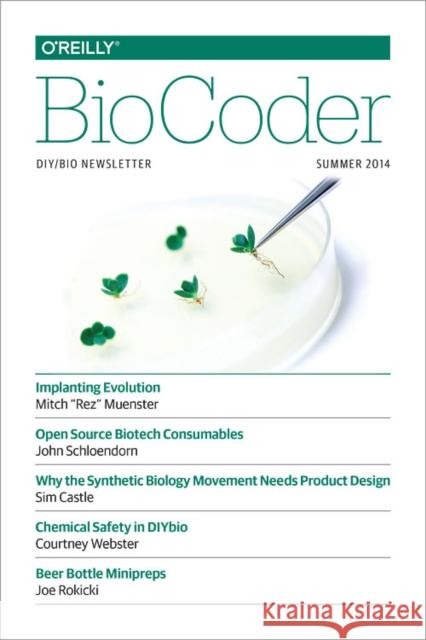 Biocoder #4: Summer 2014  9781491909065 O'Reilly Media - książka