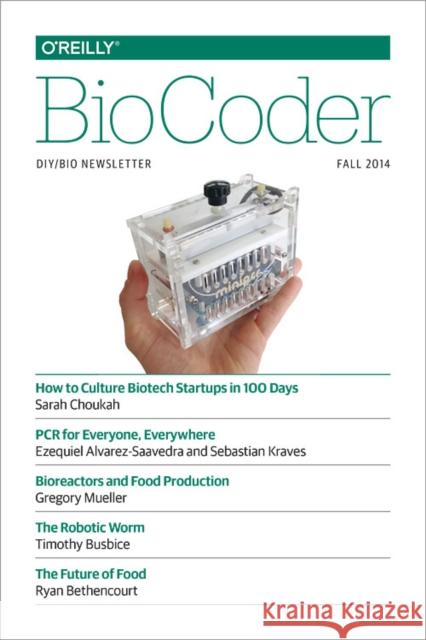 Biocoder #5: Fall 2014 O'Reilly Media 9781491913321 John Wiley & Sons - książka