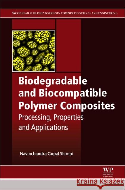 Biodegradable and Biocompatible Polymer Composites: Processing, Properties and Applications Navinchandra Gopal Shimpi 9780081009703 Woodhead Publishing - książka