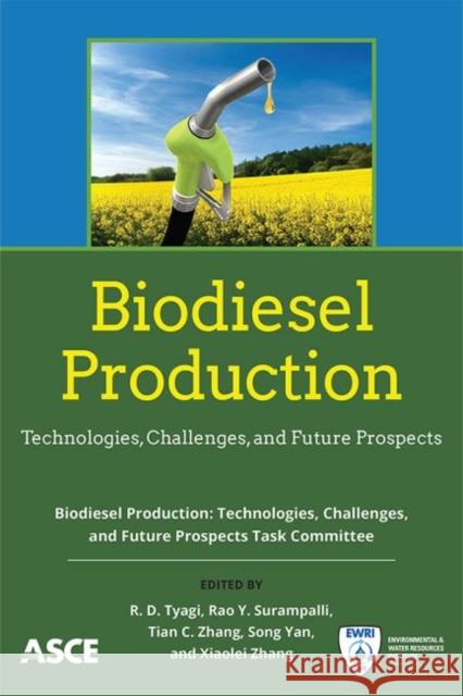 Biodiesel Production: Technologies, Challenges, and Future Prospects Biodiesel Production: Technologies, Chal R. D. Tyagi Rao Y Surampalli 9780784415344 American Society of Civil Engineers - książka
