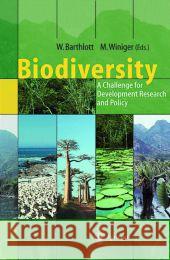 Biodiversity: A Challenge for Development Research and Policy Biedinger, N. 9783642083709 Not Avail - książka