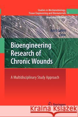 Bioengineering Research of Chronic Wounds: A Multidisciplinary Study Approach Gefen, Amit 9783642260803 Springer, Berlin - książka