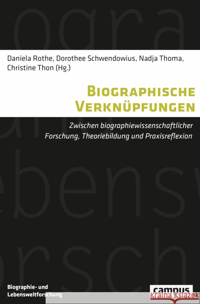 Biographische Verknüpfungen  9783593516677 Campus Verlag - książka