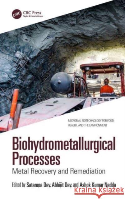 Biohydrometallurgical Processes  9781032587813 Taylor & Francis Ltd - książka