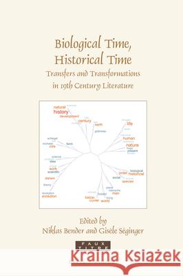 Biological Time, Historical Time: Transfers and Transformations in 19th Century Literature Niklas Bender, Gisèle Séginger 9789004381377 Brill - książka