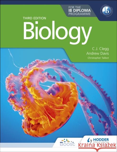 Biology for the IB Diploma Third edition Andrew Davis 9781398364240 Hodder Education - książka