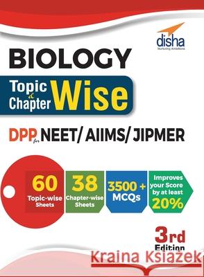 Biology Topic-wise & Chapter-wise Daily Practice Problem (DPP) Sheets for NEET/ AIIMS/ JIPMER - 3rd Edition Disha Experts 9789386629876 Disha Publication - książka