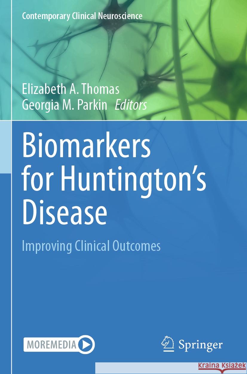 Biomarkers for Huntington's Disease  9783031328176 Springer International Publishing - książka