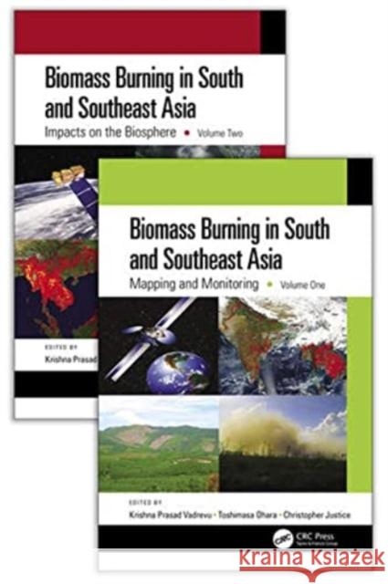 Biomass Burning in South and Southeast Asia, Two Volume Set  9781032013831 Taylor & Francis Ltd - książka