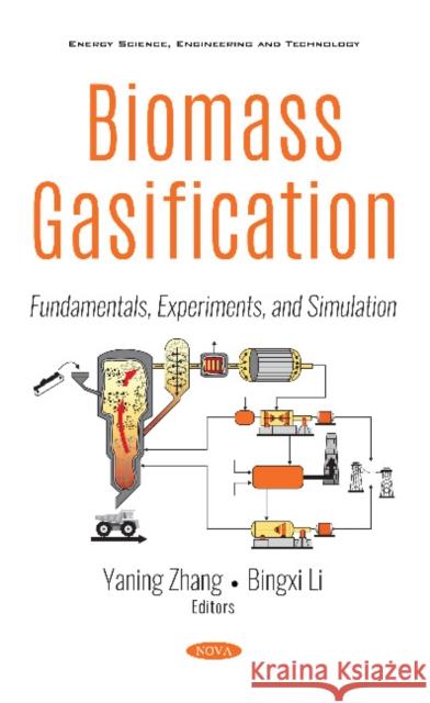 Biomass Gasification: Fundamentals, Experiments, and Simulation Yaning Zhang 9781536174625 Nova Science Publishers Inc (RJ) - książka