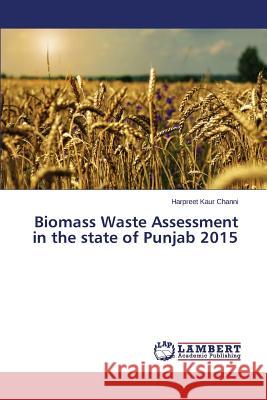 Biomass Waste Assessment in the state of Punjab 2015 Channi Harpreet Kaur 9783659548147 LAP Lambert Academic Publishing - książka