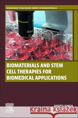 Biomaterials and Stem Cell Therapies for Biomedical Applications Deepti Singh Pierre C. Dromel Daniel J. Thomas 9780443190858 Woodhead Publishing - książka