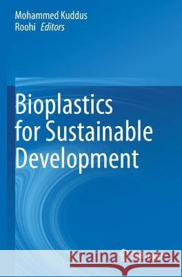 Bioplastics for Sustainable Development  9789811618253 Springer Nature Singapore - książka