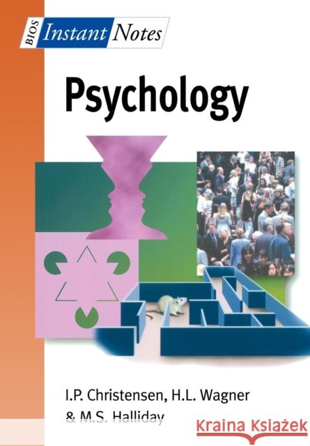 BIOS Instant Notes in Psychology I. P. Christensen H. L. Wagner M. S. Halliday 9781859960974 BIOS Scientific Publishers - książka