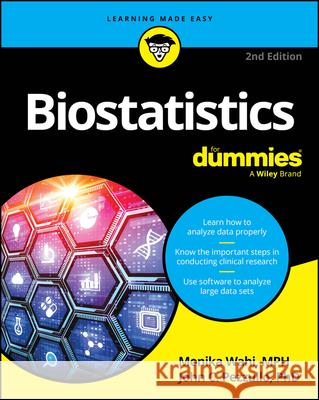 Biostatistics For Dummies John (Georgetown University) Pezzullo 9781394251469  - książka