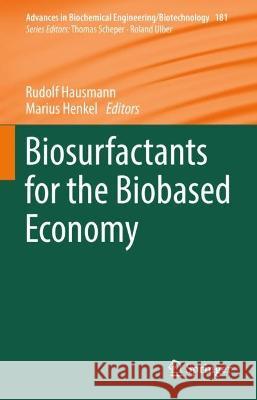 Biosurfactants for the Biobased Economy  9783031073366 Springer International Publishing - książka