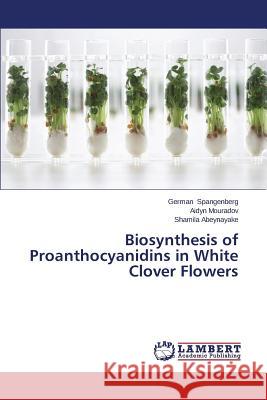 Biosynthesis of Proanthocyanidins in White Clover Flowers Spangenberg German                       Mouradov Aidyn                           Abeynayake Shamila 9783659575082 LAP Lambert Academic Publishing - książka