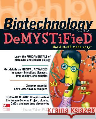 Biotechnology Demystified Bret Wing 9780071448123  - książka