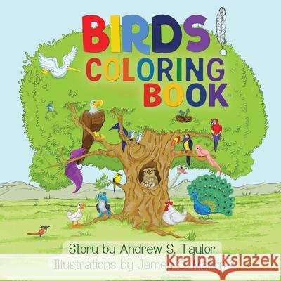 Birds!: Coloring Book Andrew S. Taylor 9781966346364 Starseed Press - książka