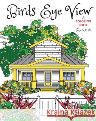 Birds Eye View Coloring Book Skye H. Wright 9781986573788 Createspace Independent Publishing Platform - książka