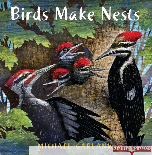 Birds Make Nests Michael Garland 9780823441761 Holiday House Inc - książka