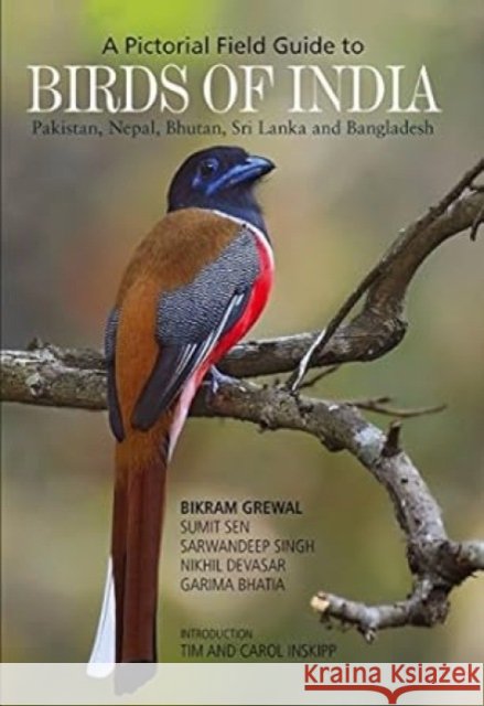 Birds of India Bikram Grewal 9789380070223 Om Publications - książka