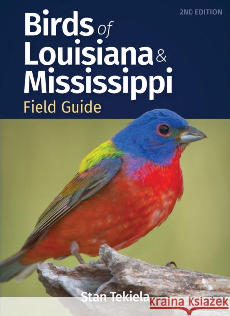 Birds of Louisiana & Mississippi Field Guide Stan Tekiela 9781647552992 Adventure Publications - książka