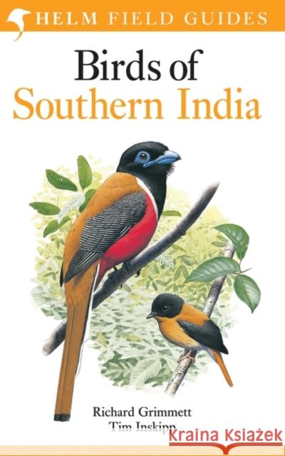 Birds of Southern India Richard Grimmett 9780713651645  - książka