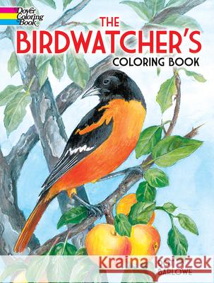 Birdwatcher's Coloring Book Dot Barlowe 9780486487946  - książka