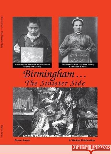 Birmingham The SinisterSide Steve Jones 9781844918867 Mapseeker Digital Ltd - książka