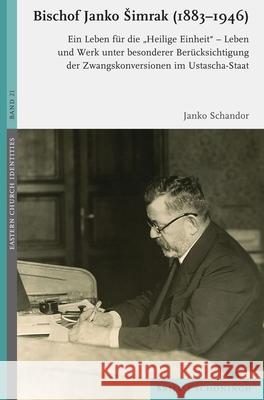 Bischof Janko Simrak (1883-1946) Schandor, Janko 9783506796912 Brill | Schöningh - książka