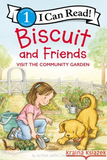 Biscuit and Friends Visit the Community Garden Alyssa Satin Capucilli Pat Schories 9780062910004 HarperCollins Publishers Inc - książka