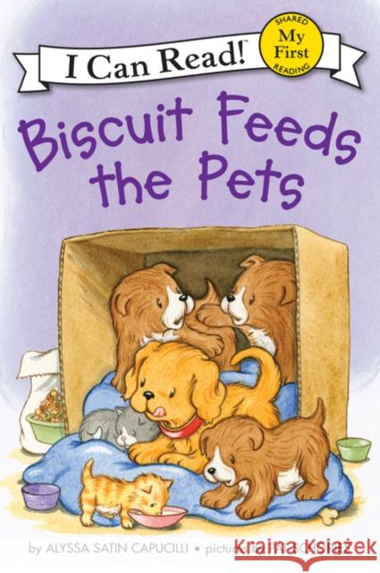 Biscuit Feeds the Pets Alyssa Satin Capucilli Pat Schories Pat Schories 9780062236975 HarperCollins - książka