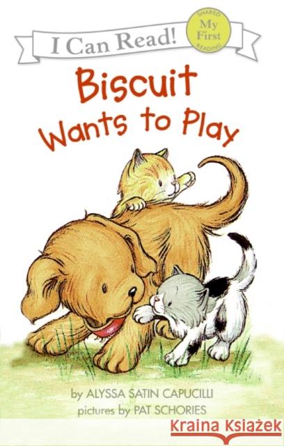 Biscuit Wants to Play Alyssa Satin Capucilli Pat Schories 9780060280697 HarperCollins Publishers - książka