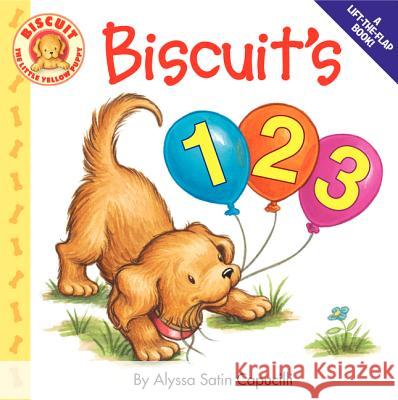 Biscuit's 123 Alyssa Satin Capucilli Pat Schories Rose Mary Berlin 9780061625237 HarperFestival - książka