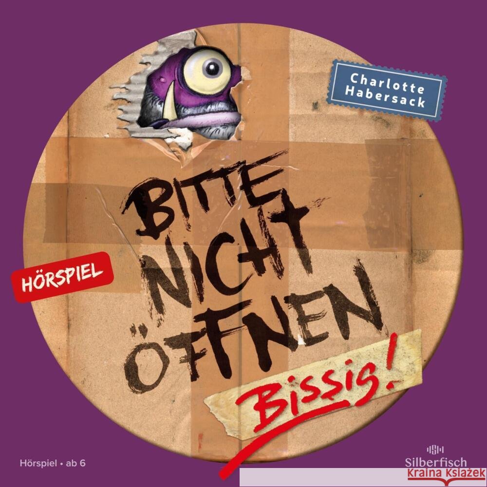 Bissig! Das Hörspiel, 1 Audio-CD Habersack, Charlotte 9783745604559 Silberfisch - książka