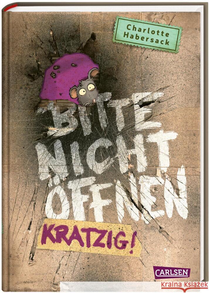 Bitte nicht öffnen 8: Kratzig! Habersack, Charlotte 9783551652188 Carlsen - książka