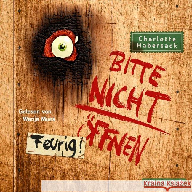 Bitte nicht öffnen - Feurig!, 2 Audio-CDs : 2 CDs, Lesung. CD Standard Audio Format. Gekürzte Ausgabe Habersack, Charlotte 9783745601145 Silberfisch - książka