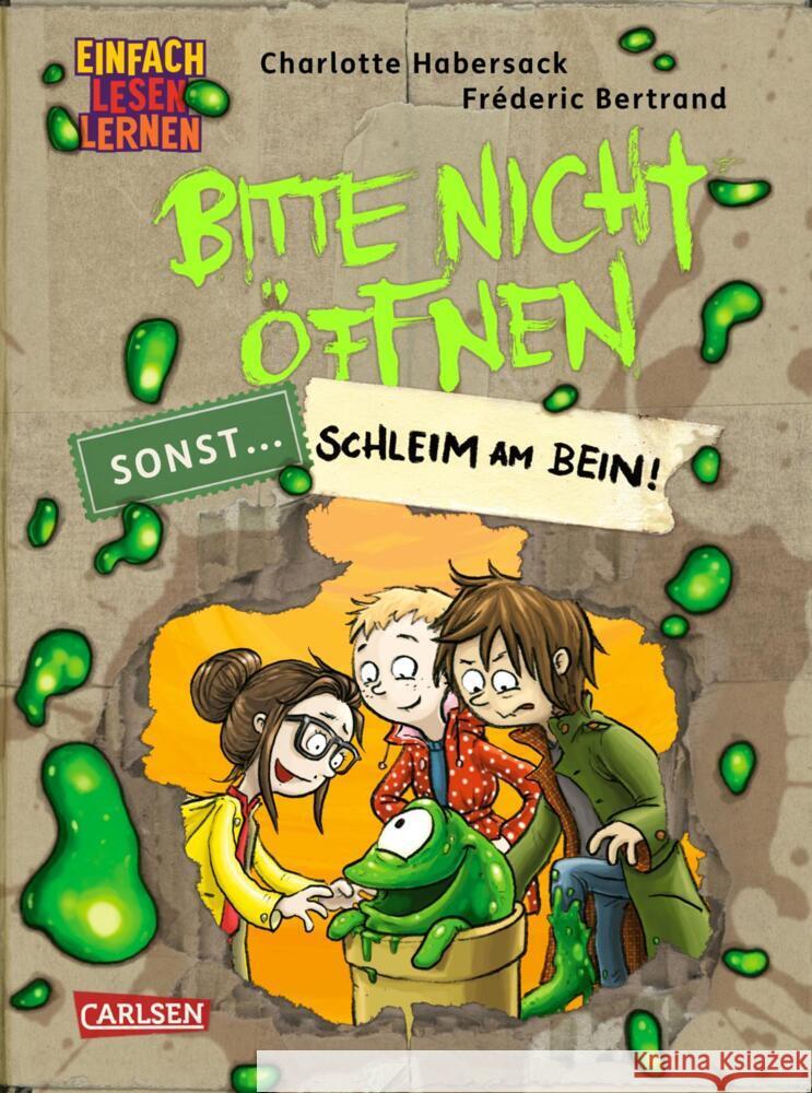 Bitte nicht öffnen, sonst ... 2: Schleim am Bein! Habersack, Charlotte 9783551690470 Carlsen - książka