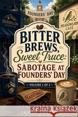 Bitter Brews, Sweet Truce: Sabotage at Founders' Day: Volume 1 of 3 Thorne, Jasper 9798194136308 Independently Published - książka